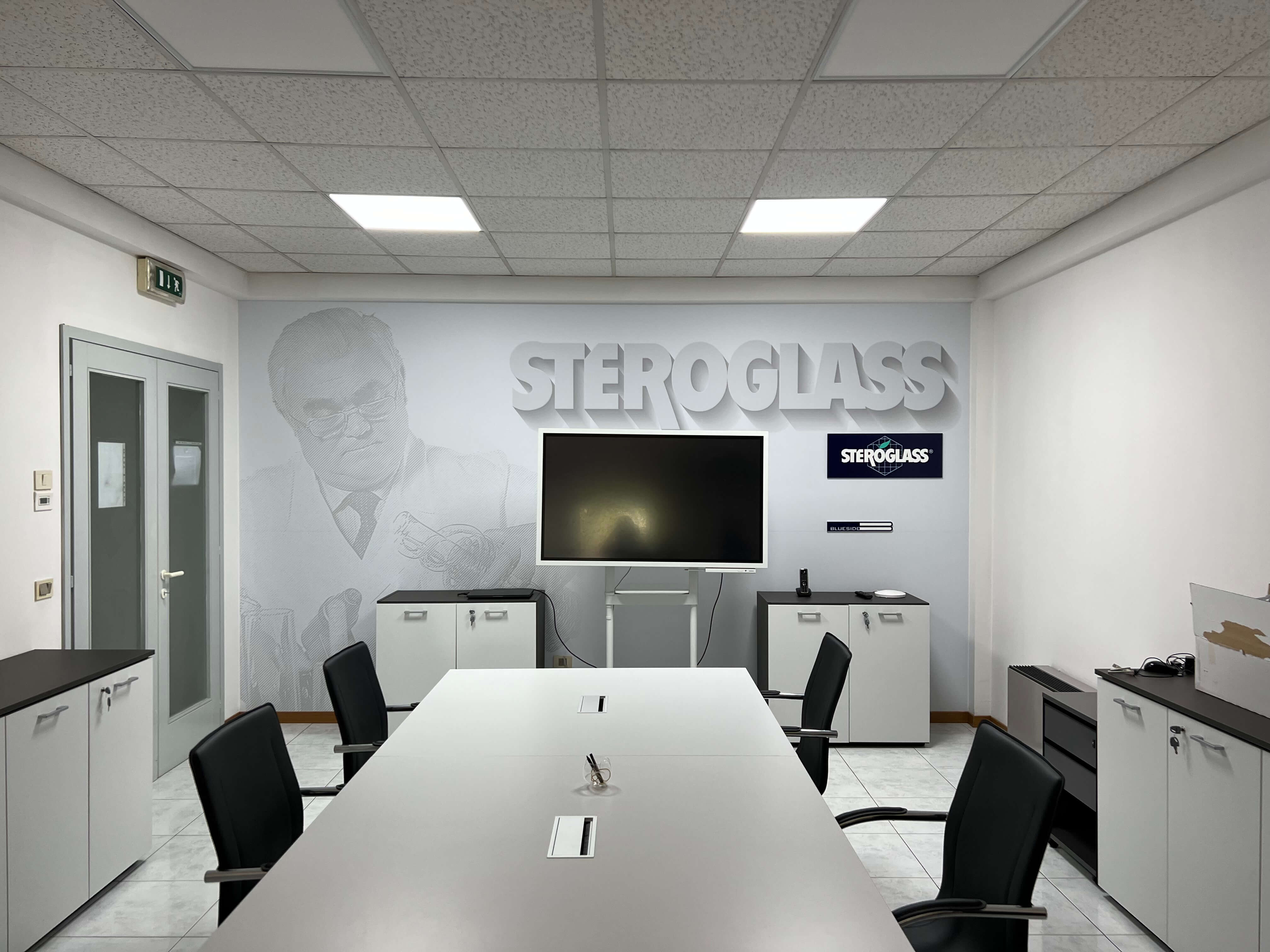 sala riunioni steroglass