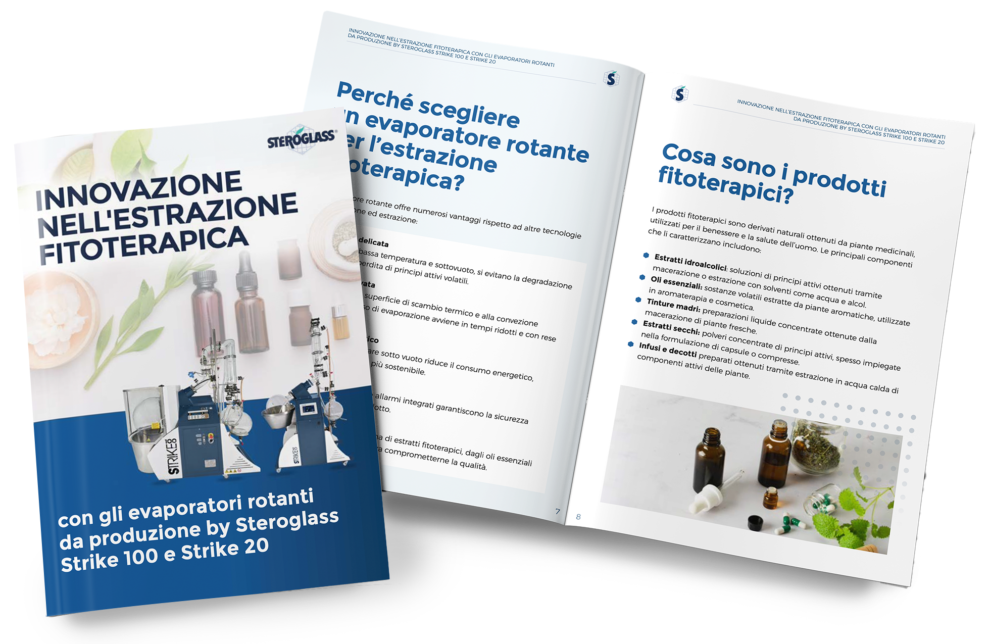 Copertina ebook "Innovazione nell'estrazione fitoterapica"